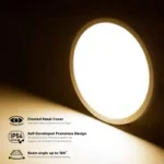 zeta 6W/9W/12W/18W/24W/30WPanel Light LED ceiling light recessed Anti-glare downlight Narrow side - Image 7