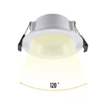 zeta 6W/9W/12W/18W/24W/30WPanel Light LED ceiling light recessed Anti-glare downlight Narrow side - Image 3