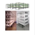 Indoor Vegetable Growing Racks - 4-Tier Hydroponic System