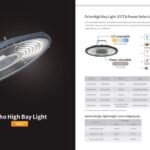 Ocho High Bay Light (CCT & Power Selectable)