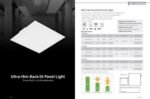 Ultra-thin Back-lit Panel Light